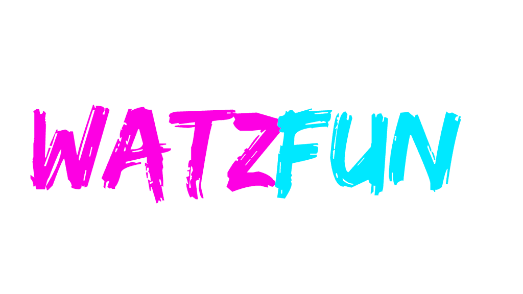 A pink and blue word that says bratzfun